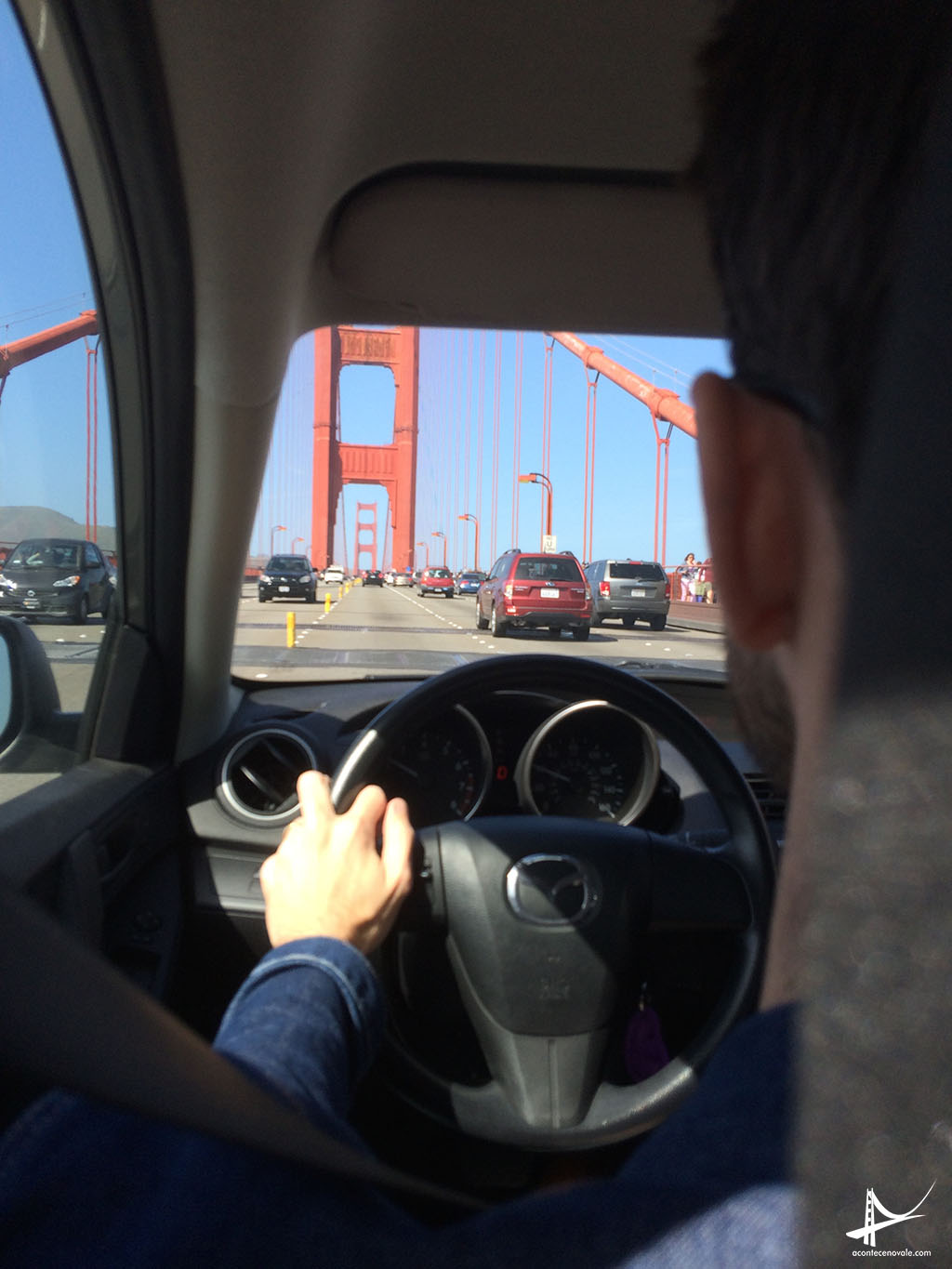 Golden Gate Bridge de carro