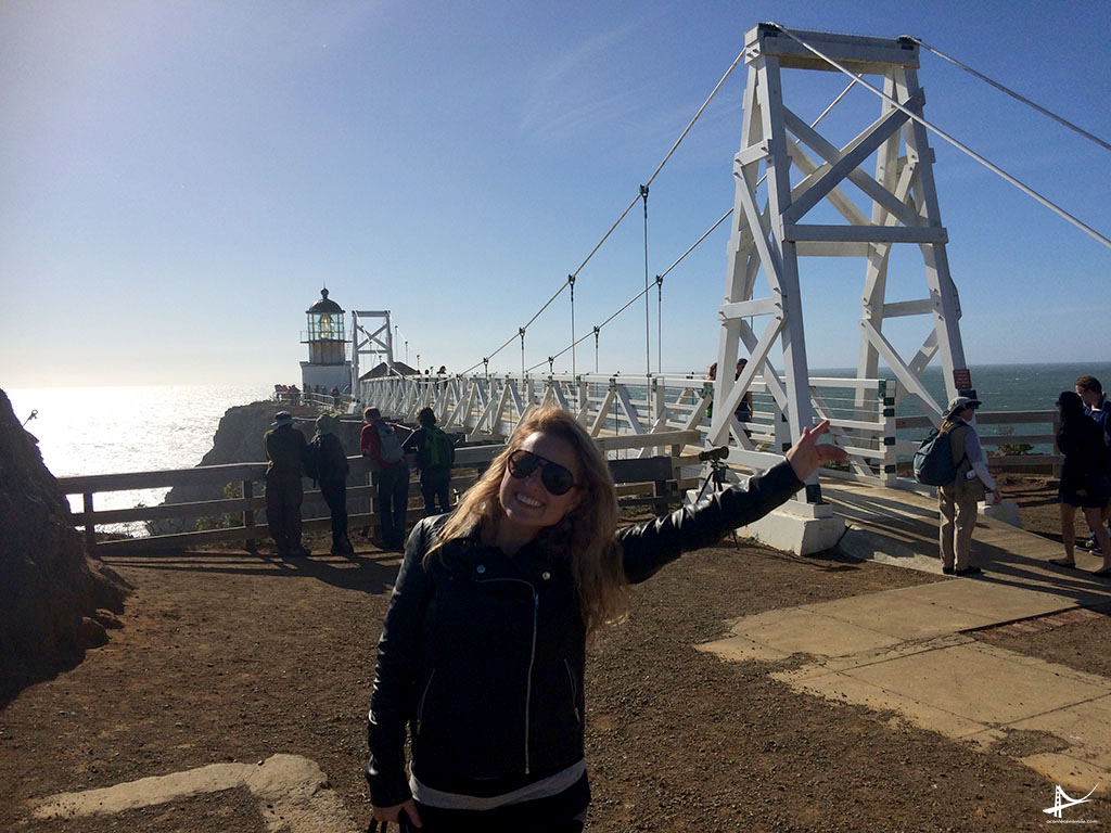 Eu no Point Reys Lighthouse