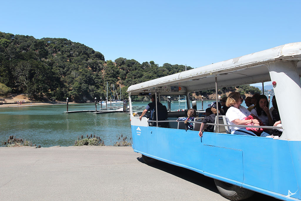 Tram na Angel Island