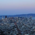 Market Street vista do Twin Peaks