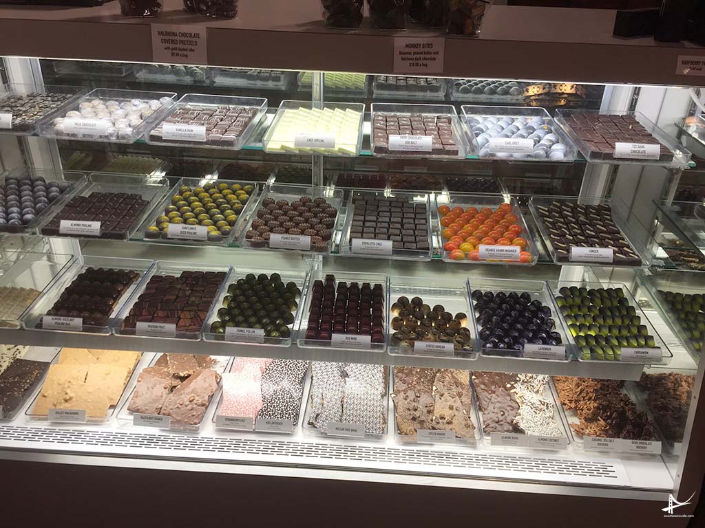 Kollar chocolates em Yountville