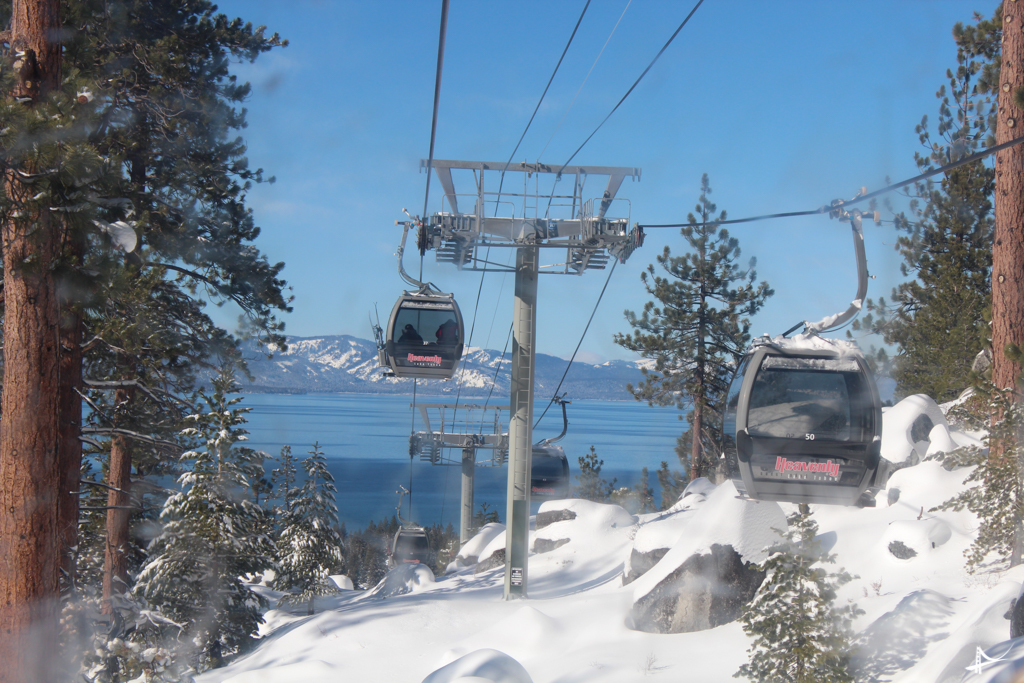 A gondola de Heavenly em South Lake Tahoe