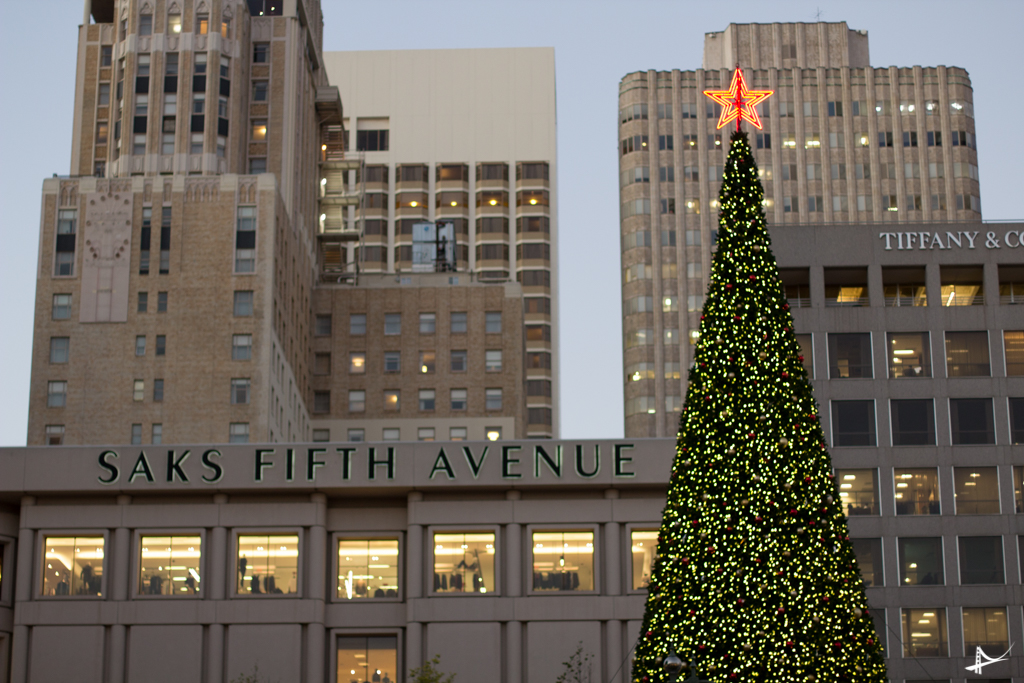 Árvore de Natal da Macy's na Union Square