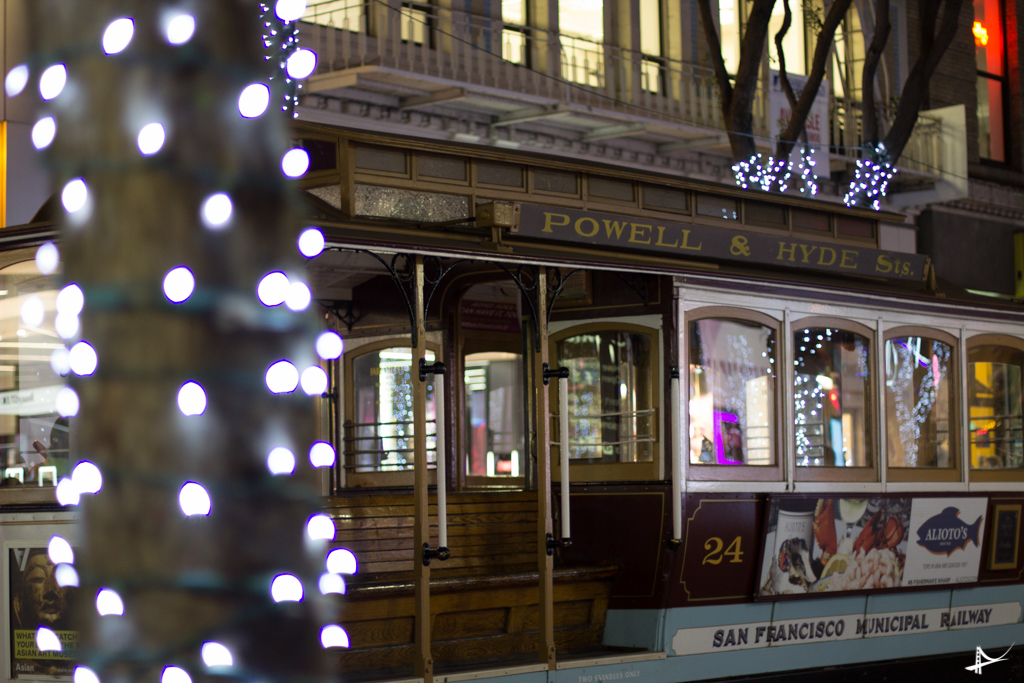 Cable car em San Francisco