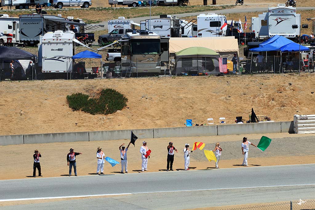 Final da corrida em Laguna Seca