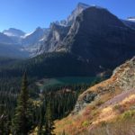 Grinnel lake visto da trilha