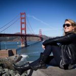 Foto no mirante da Golden Gate Bridge