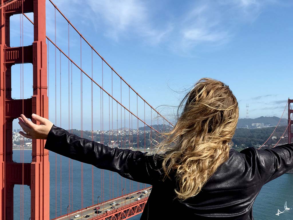 Vistas da Golden Gate Bridge