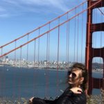 Vista da Golden Gate Bridge do Marin Headlands 3