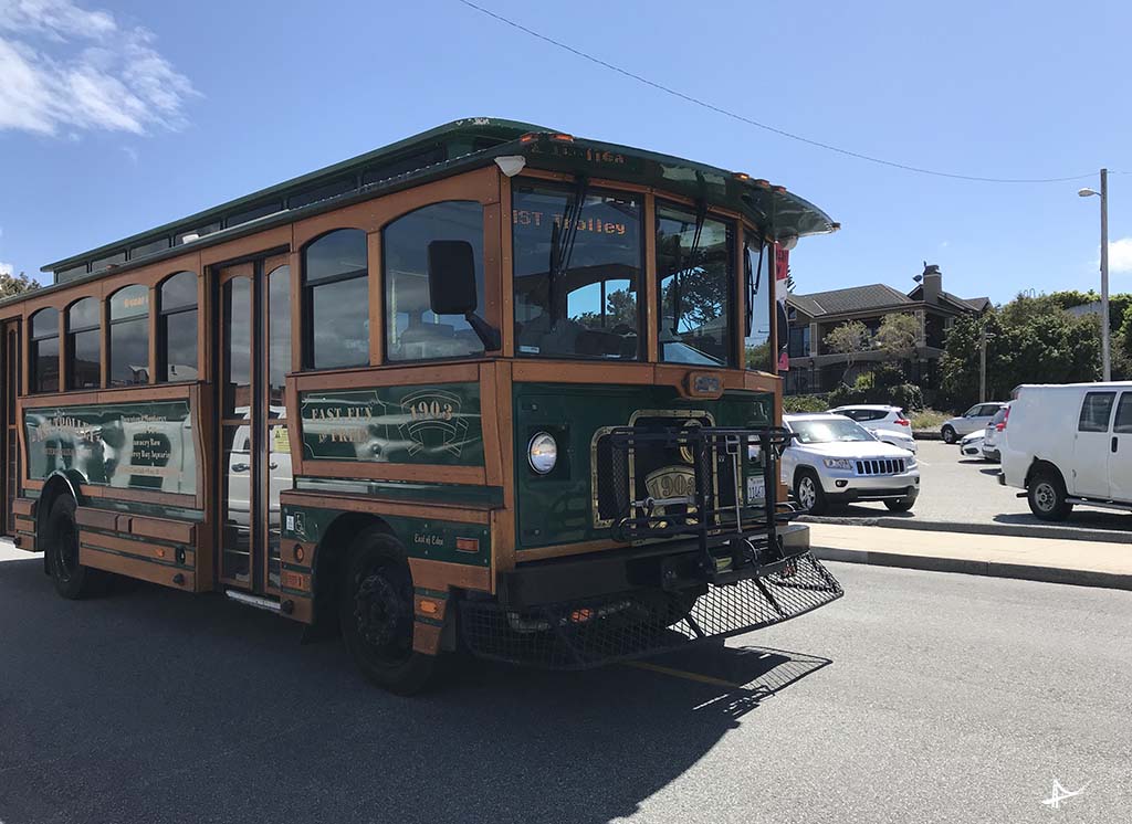 Trolley em Monterey