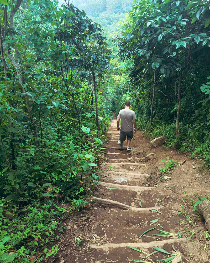 Indian Nose trail na Guatemala