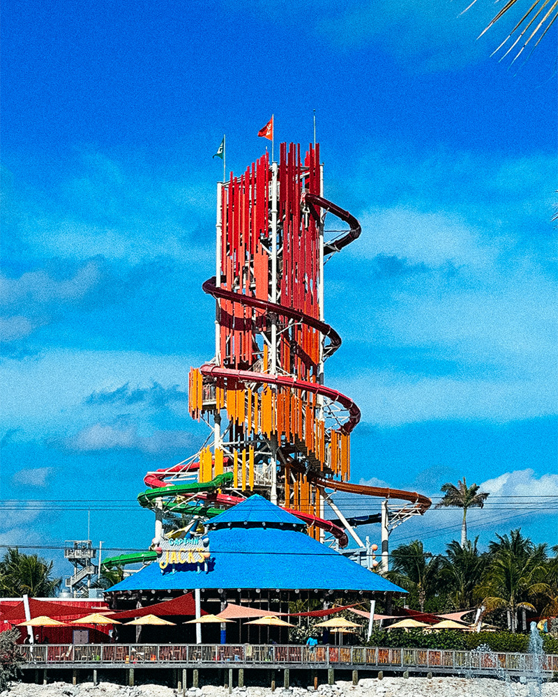Parque aquático em CocoCay
