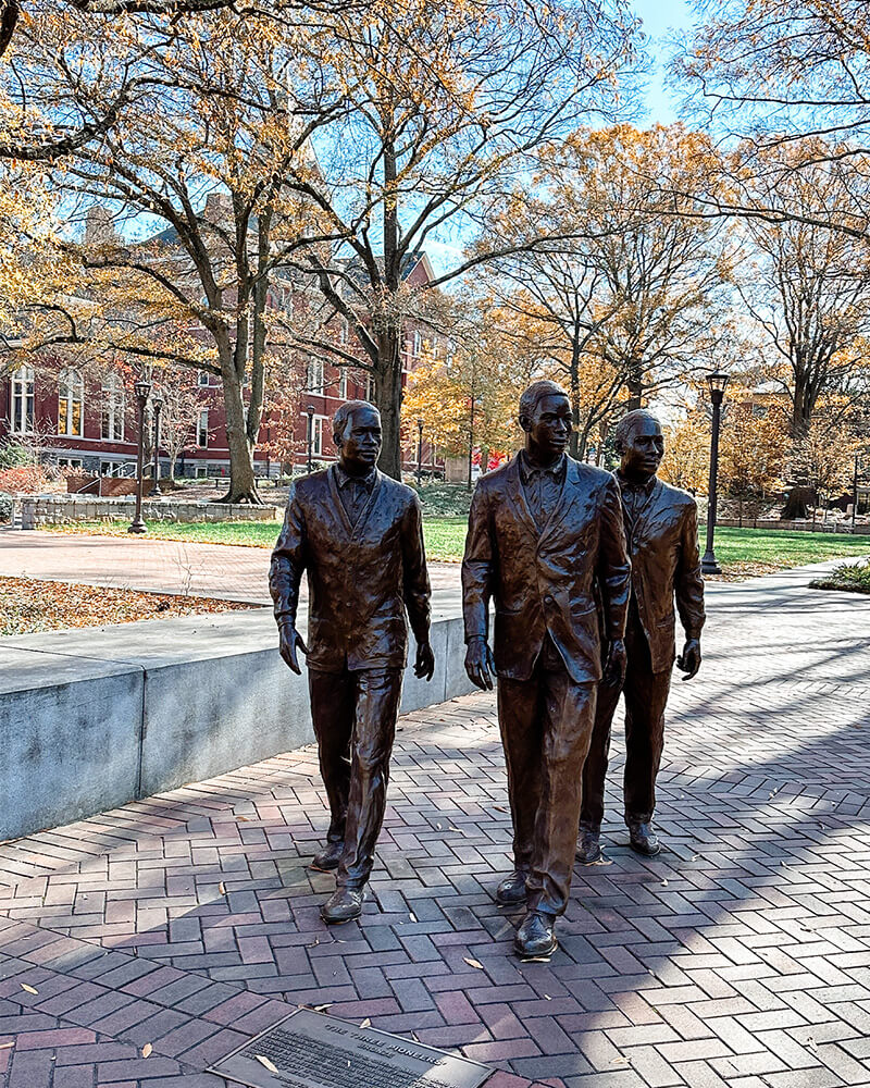 Esculturas Georgia Tech em Atlanta