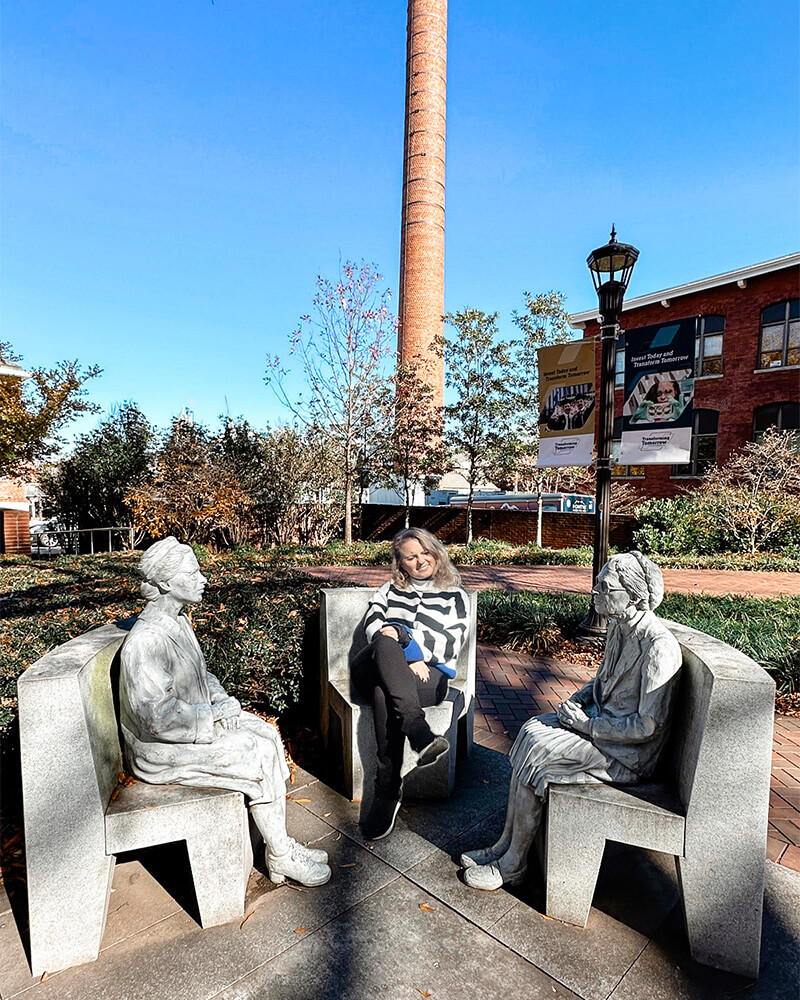 Esculturas na Georgia Tech em Atlanta