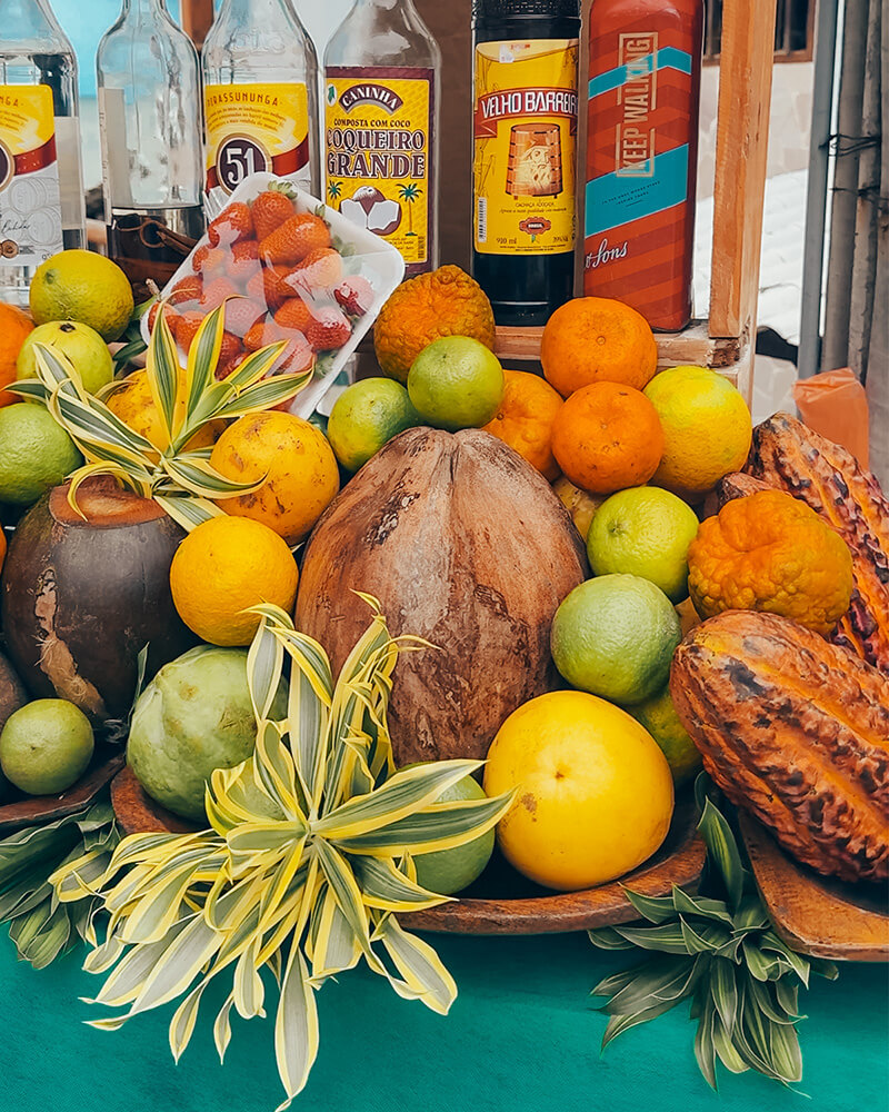 Frutas Morro de São Paulo